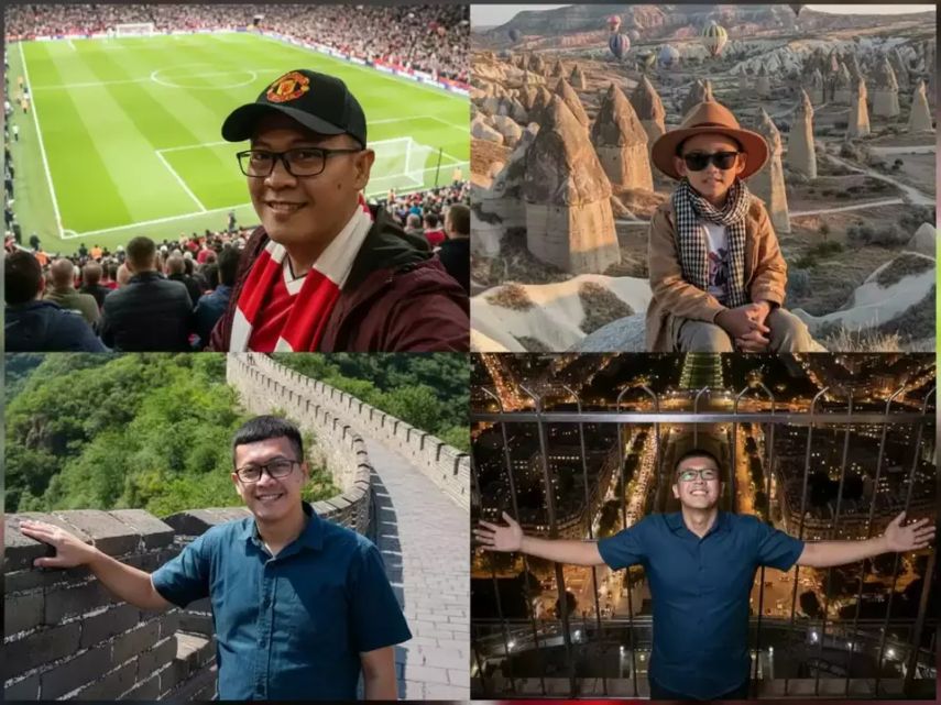 Terlihat Nyata! Ini 10 Contoh Prompt Gemini AI untuk Edit Foto Liburan ke Luar Negeri
