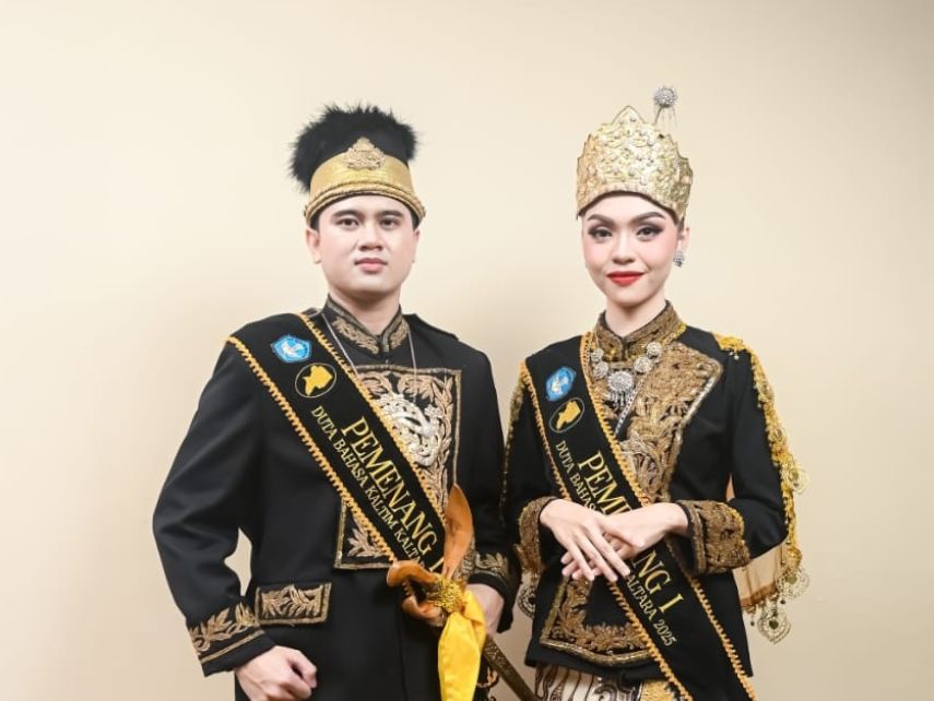Jacinta Maharani Mulawarman dan Muhammad Tirta Artesian Wakili Kaltimtara di Ajang Duta Bahasa Nasional 2025