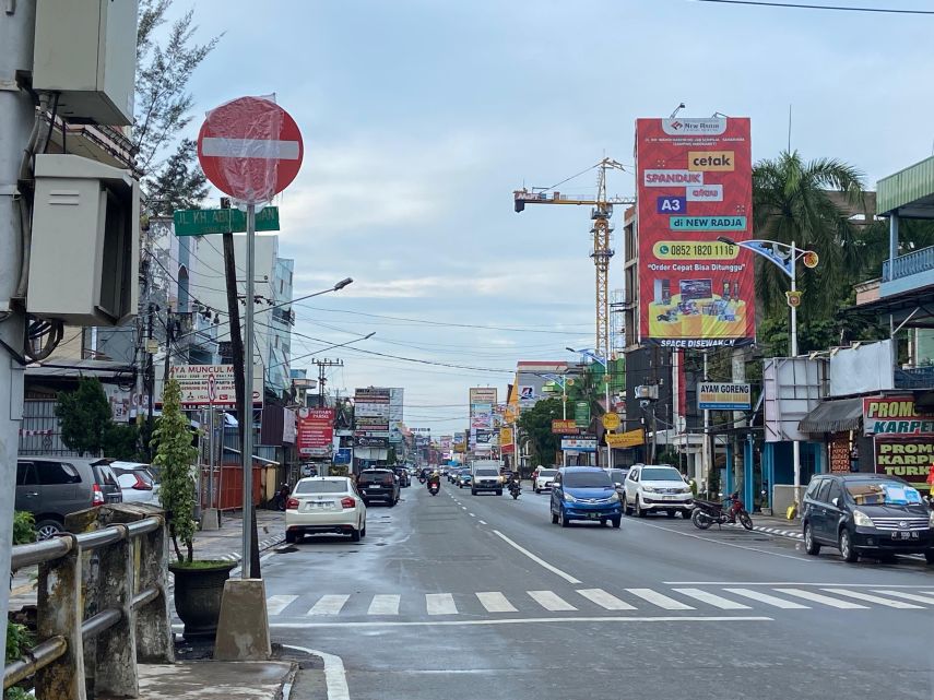 Pro-Kontra Sistem Satu Arah di Jalan Abul Hasan Samarinda, UMKM hingga Ojek Online Angkat Suara