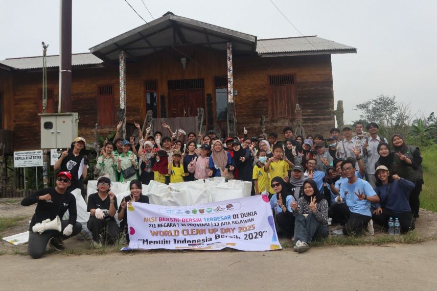 Bendungan Benanga Lempake Jadi Saksi Semangat World Clean Up Day di Kaltim, Libatkan Ratusan Relawan hingga Sekolah Inklusi