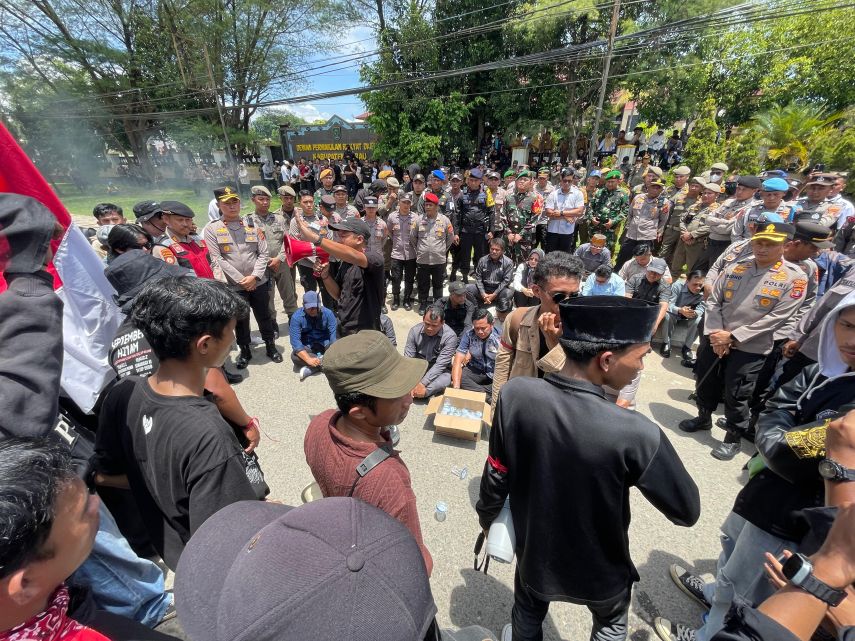 Demo Aliansi Berau Menggugat, DPRD Janji Tindak Lanjuti Tuntutan Aksi