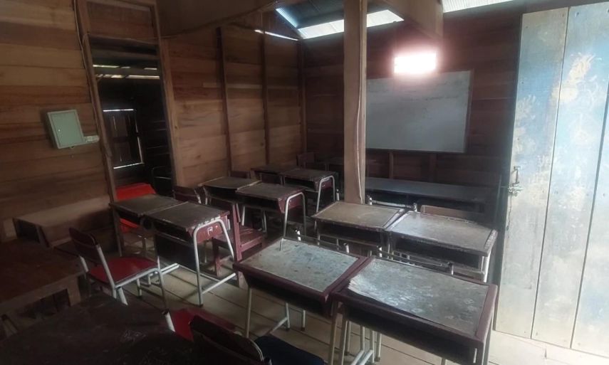 SDN 001 Filial Gunung Tabur Butuh Kelas Layak, Hibah Lahan Masih Tertunda