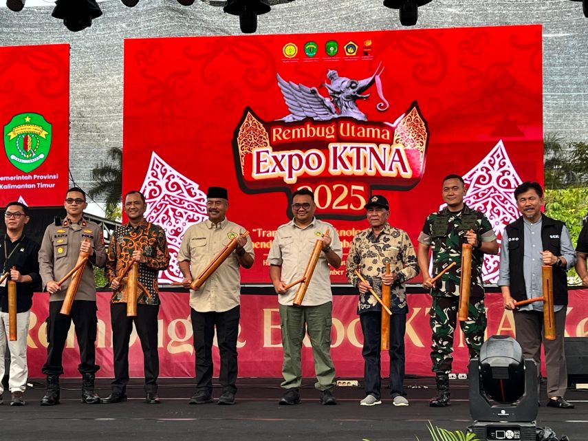 Ribuan Peserta Ramaikan Pembukaan Expo KTNA Nasional 2025 di Kukar