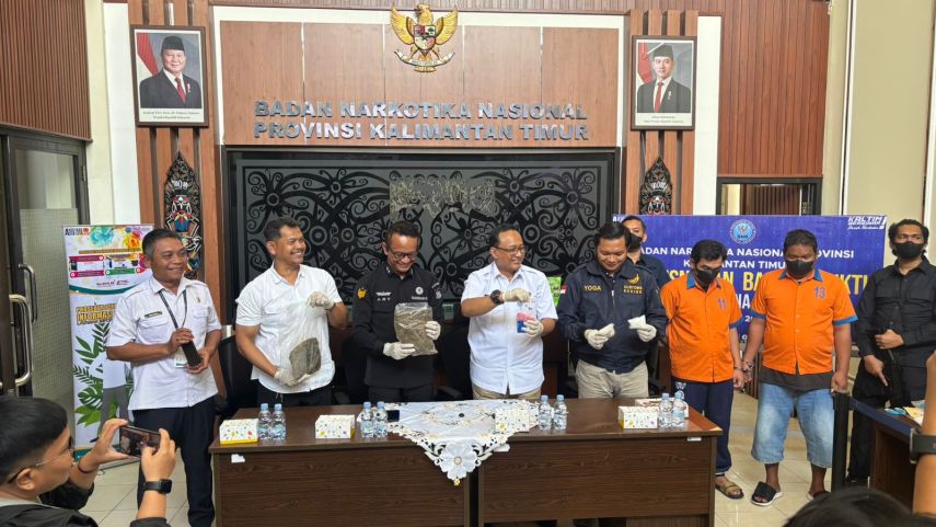 BNNP Kaltim Musnahkan 1 Kg Sabu, 146 Ekstasi, dan Ganja: 2 Tersangka Ditangkap, 2 Kasus Tanpa Pelaku