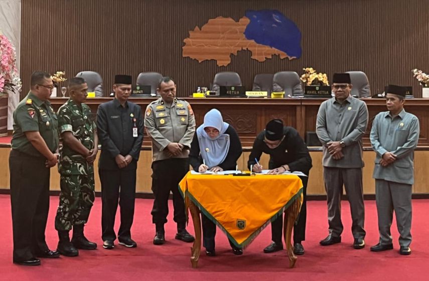 Pandangan Akhir Fraksi soal Penetapan Raperda APBD, Ketua DPRD Berau Tekankan Kolaborasi Legislatif dan Eksekutif