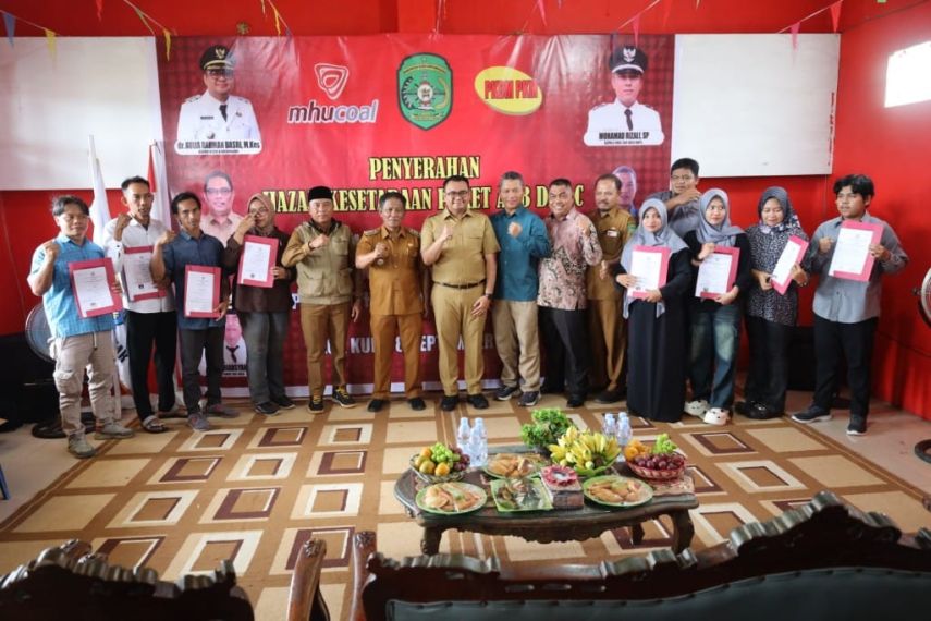 DPMD Kukar Apresiasi Desa di Loa Kulu Gandeng PT MHU untuk Atasi Buta Huruf