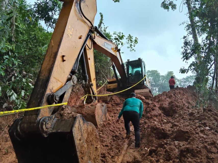 Polsek Tabang Hentikan Aktivitas Tambang Emas Ilegal di Desa Sidomulyo