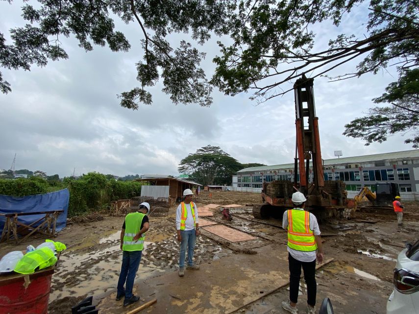 Selepas Buka Kejuaraan, Wagub dan Dispora Kaltim Tinjau Langsung Pembangunan Gedung FORKI Rp10 Miliar