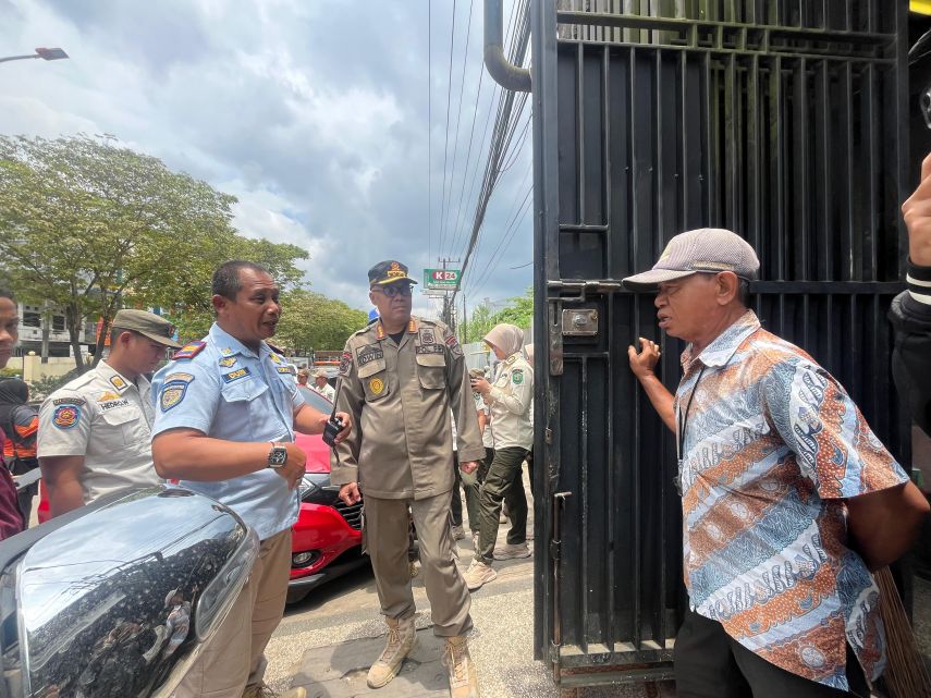 Satpol PP dan Dishub Samarinda Gencar Tindak Juru Parkir Liar di Jalan DI Panjaitan