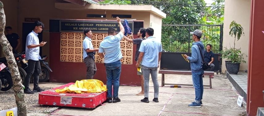 Rekonstruksi Kasus Ayah Bunuh Dua Anak di Samarinda, 39 Adegan Diperagakan