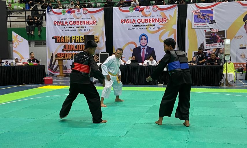 Dispora Kaltim Jadikan Bela Diri Benteng Moral Generasi Muda