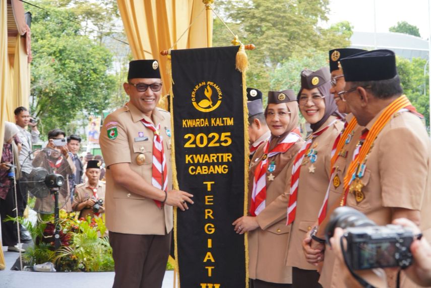 Berau Raih Peringkat Ketiga Kwarcab Tergiat se-Kaltim, Bupati Pesan Terus Lakukan Motivasi dan Kegiatan Positif