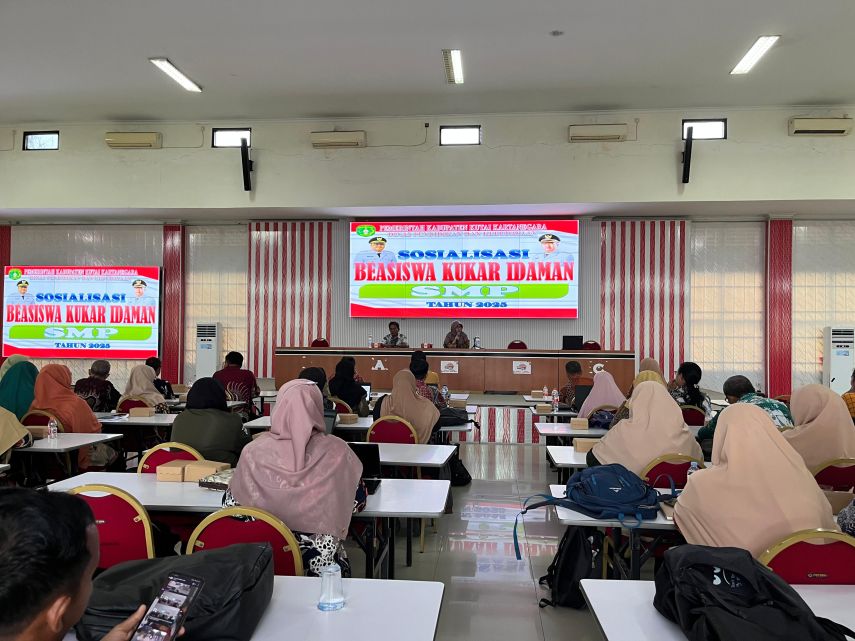 Disdikbud Kukar Kolaborasi Lintas OPD, Sosialisasikan Mekanisme Beasiswa Kukar Idaman Terbaik