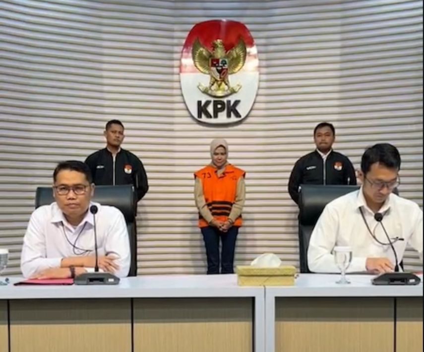KPK Resmi Tahan Dayang Dona 20 Hari Terkait Kasus Suap Izin Usaha Pertambangan