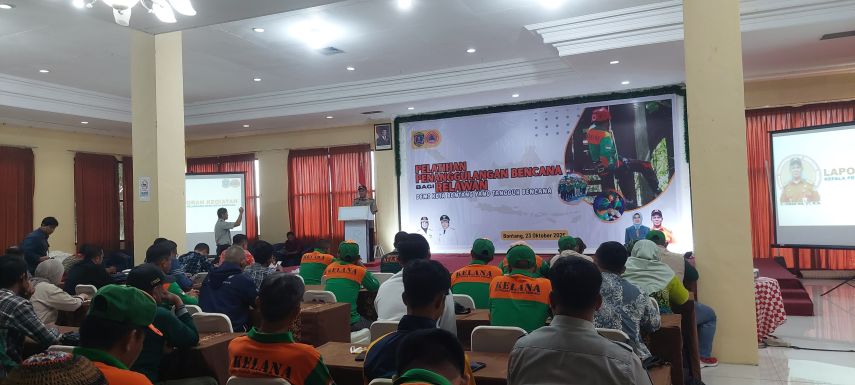 Perkuat Kesiapsiagaan, BPBD Bontang Gelar Pelatihan Penanggulangan Bencana bagi Relawan