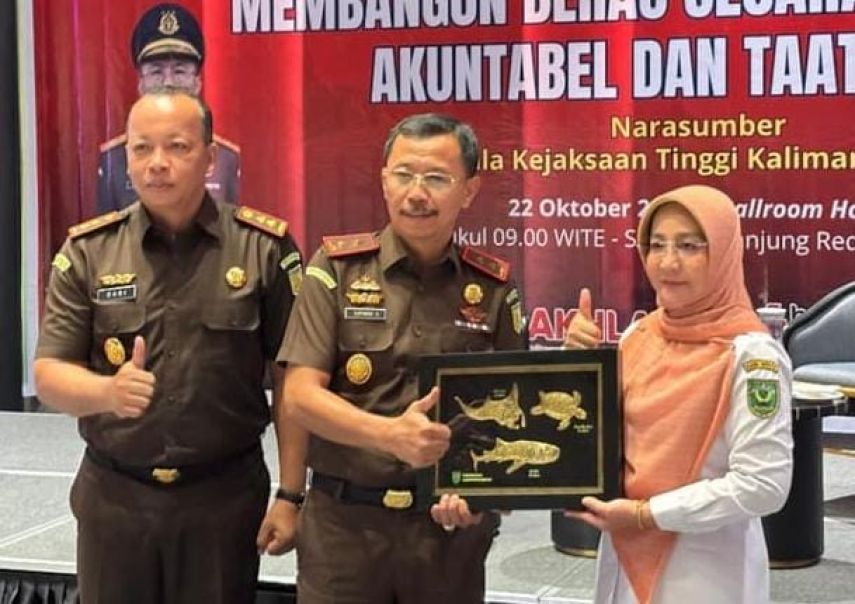 Bupati Berau Tegaskan Pentingnya Kolaborasi Pemda dan APH dalam Pembangunan Daerah