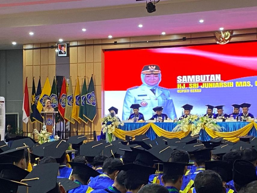Bupati Berau Nantikan Inovasi Wisudawan UMB dalam Pembangunan Daerah