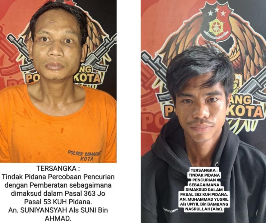 Tahanan Kabur Asal Samarinda Ditangkap di Palangka Raya, Dua Masih Diburu Polisi