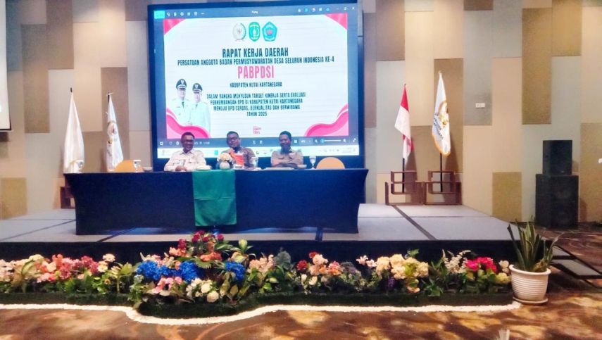 DPMD Kukar Dorong Penguatan Sinergi BPD dan Pemdes Lewat Rakerda PABPDSI di Samarinda