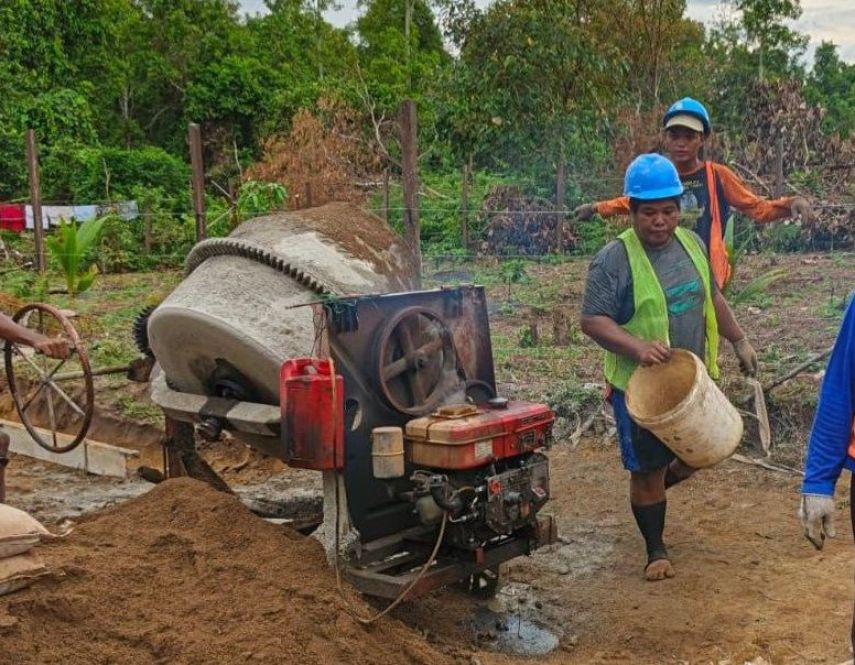 Kades Kota Bangun Ulu Pastikan Pembangunan Berjalan Sesuai Rencana, Warga Dilibatkan dalam Pengawasan