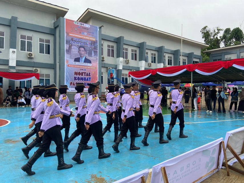88 Regu Adu Keterampilan di LPK2B Mortal Kombat Paskabnas SMAN 16 Samarinda