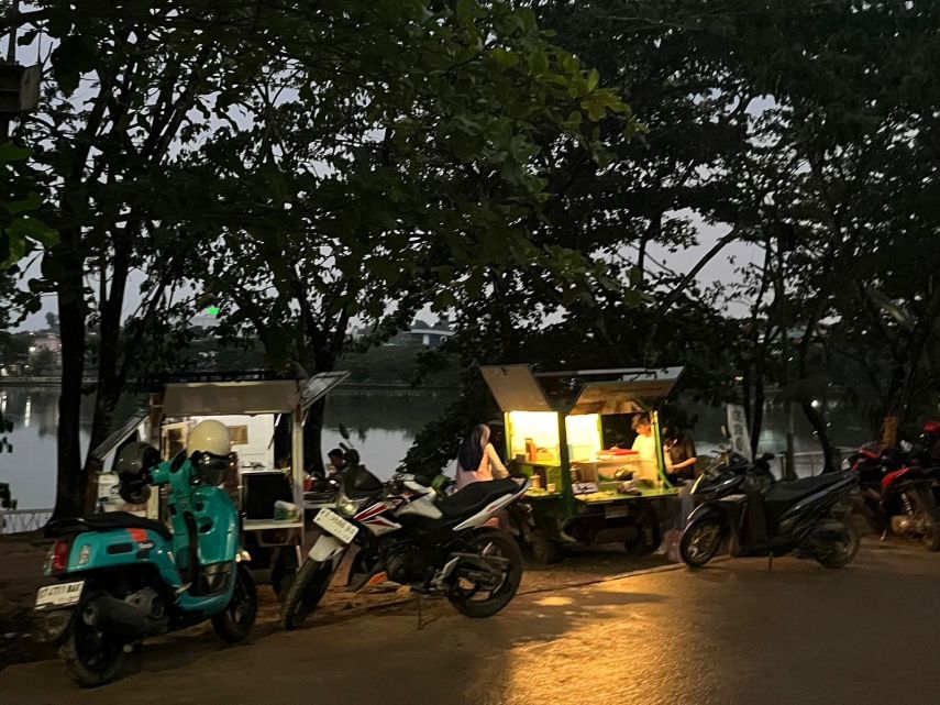 Lapak Pedagang Kopi Menjamur di Kawasan Polder Air Hitam, Satpol PP Samarinda: Perlu Sinergi antar OPD