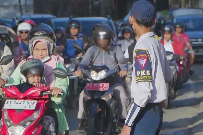 Tekan Kasus Kecelakaan Lalu Lintas Pelajar, Satlantas Samarinda Gencarkan Program PKS di Sekolah