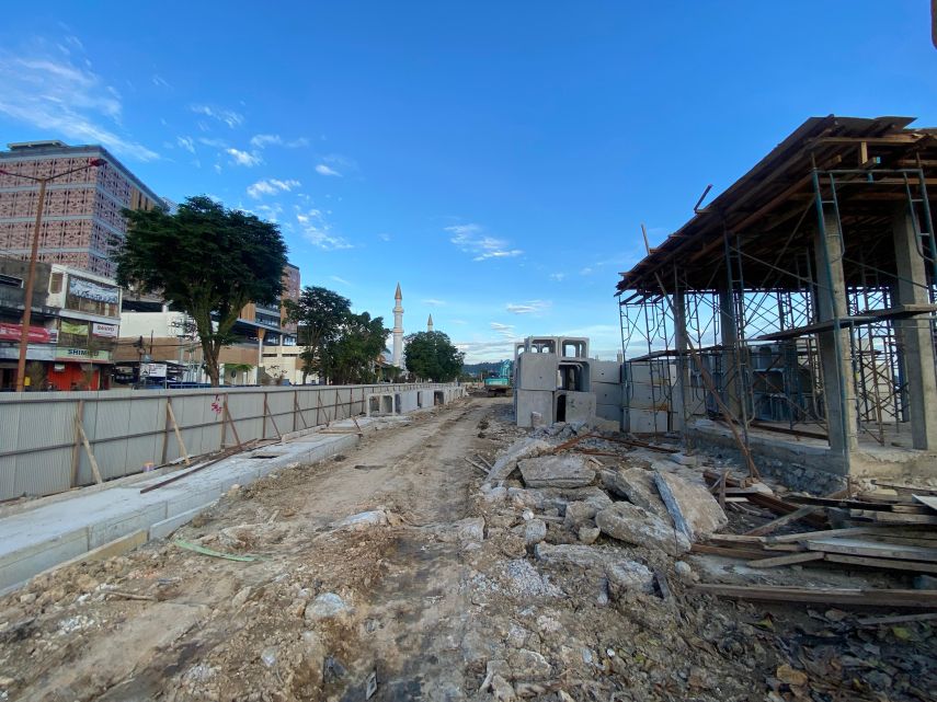 Progres Teras Samarinda Tahap II Capai 60 Persen, Pekerjaan Dikebut di Empat Segmen