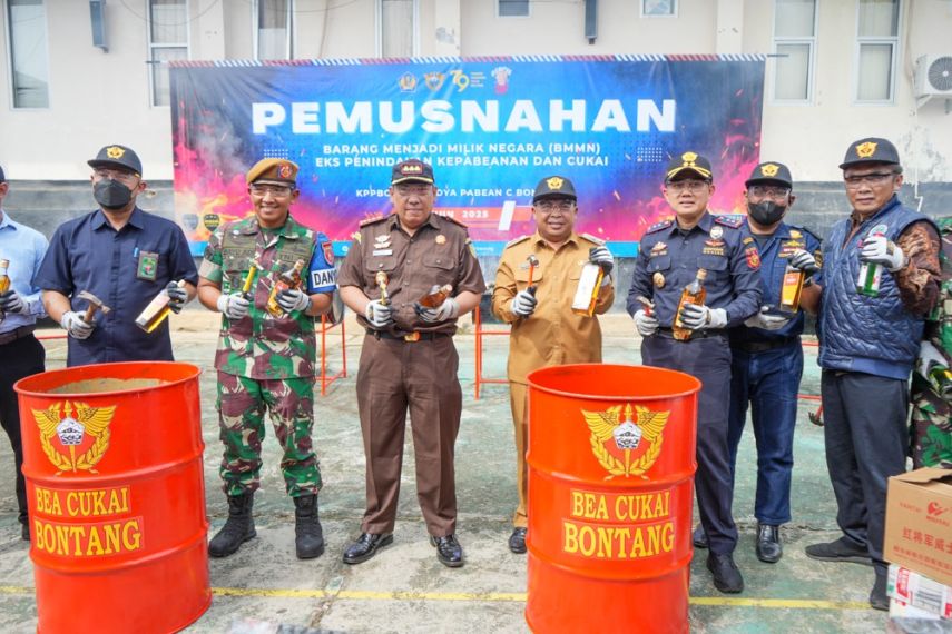 Wawali Agus Apresiasi Komitmen Bea Cukai Bontang Lindungi Masyarakat dari Barang Ilegal