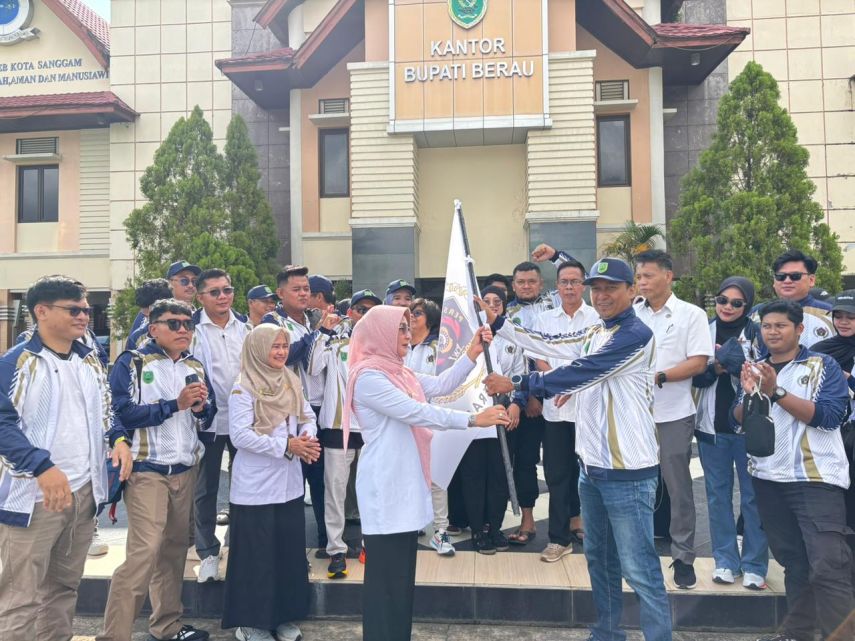 Bupati Sri Bangga Dua Tahun Berturut PWI Berau Raih Prestasi dalam Porwada, Minta Pertahankan Juara