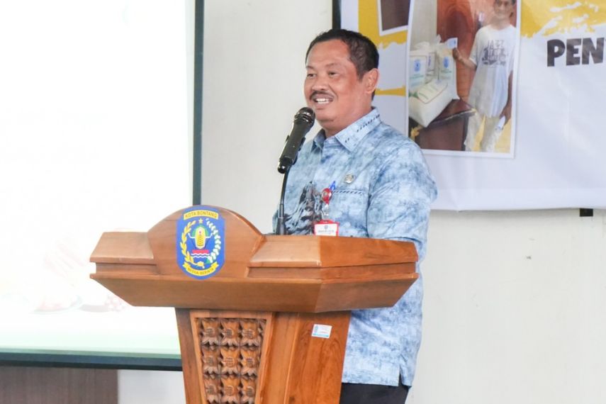 Pemkot Bontang Salurkan Bantuan Cadangan Pangan, 518 Keluarga Terima 20 Kilogram Beras