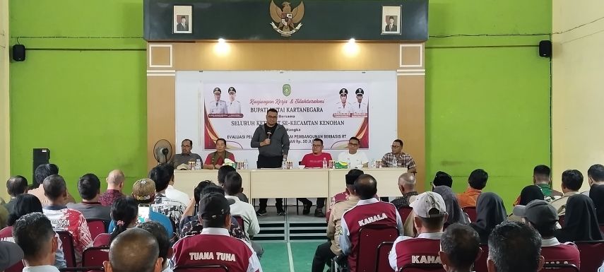 DPMD Kukar Hadiri Evaluasi Program Rp 50 Juta per RT di Kecamatan Kenohan