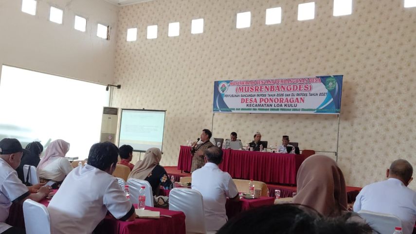 Desa Ponoragan Gelar Musrenbang, Fokuskan Perencanaan Pembangunan 2026–2027