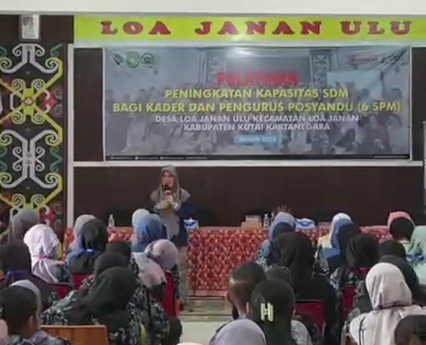 Tak Hanya Soal Kesehatan, Kader Posyandu Loa Janan Ulu Didorong Kuasai 6 Standar Pelayanan Minimal
