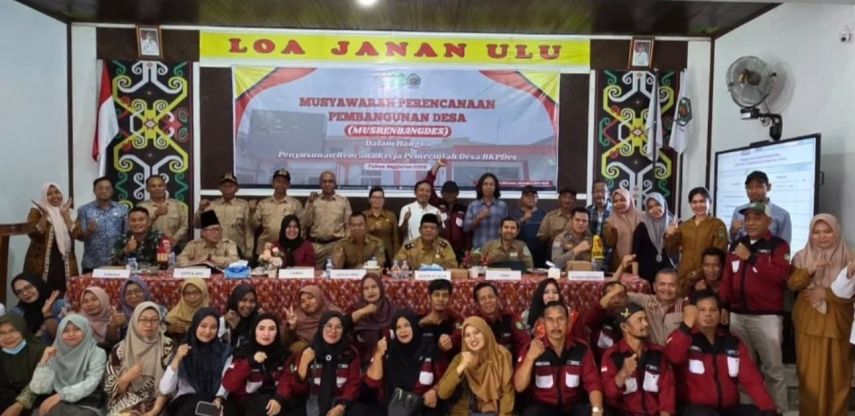 Desa Loa Janan Ulu Gelar Musrenbangdes, Infrastruktur Jadi Usulan Prioritas Warga