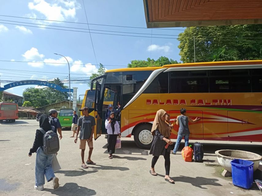 Penumpang Menyusut di Terminal Sungai Kunjang, Dishub Sebut akibat Zona Merah Ojol