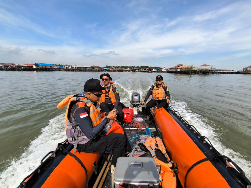 Antisipasi Insiden Tak Diinginkan, BPBD Bontang Terjunkan Personel di Open Race Laut