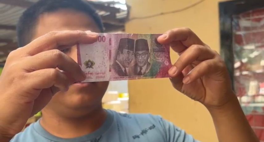 Peredaran Uang Palsu Bikin Kesal Pedagang Loa Bakung, Polisi Belum Dapat Laporan