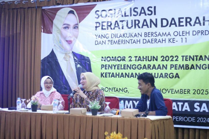 Shemmy Permata Sari Sosialisasikan Perda Ketahanan Keluarga, Tekankan Peran Orangtua dalam Pembentukan Nilai