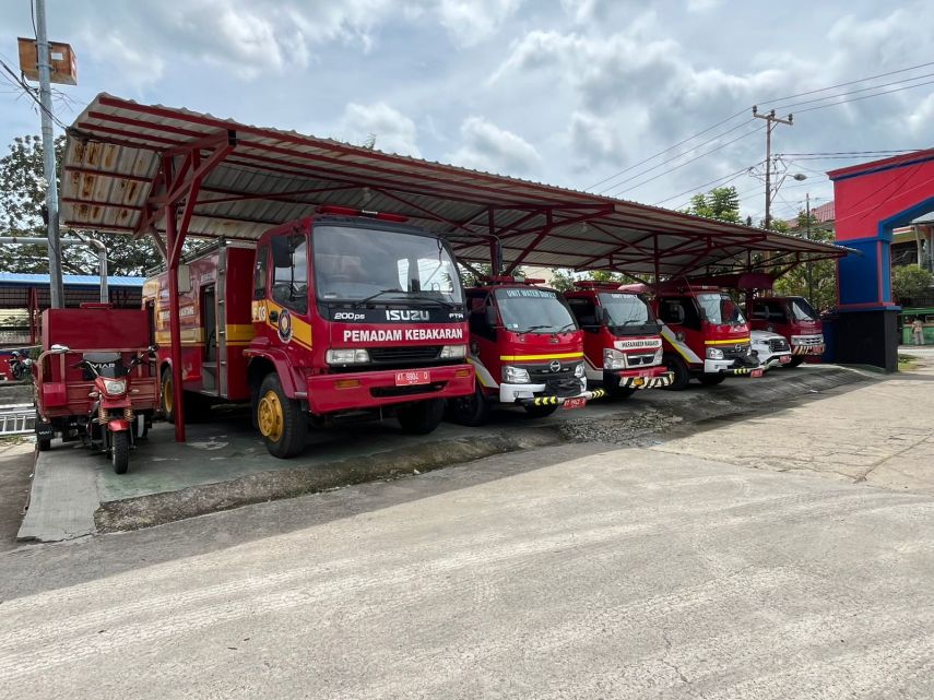 Disdamkartan Bontang Miliki 17 Armada Operasional Roda 6 dan 10