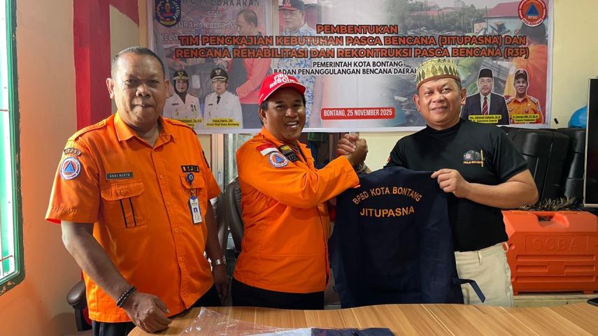 Perkuat Pemulihan Pascabencana, BPBD Bontang Bentuk Tim Jitupasna