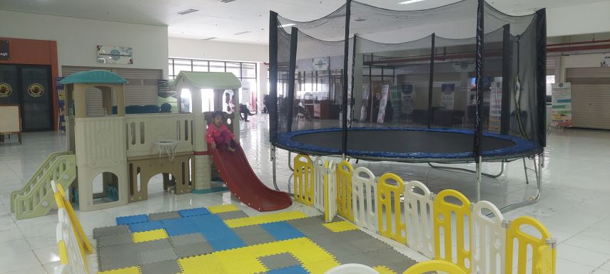 Tingkatkan Kenyamanan Pengunjung, Area Bermain Anak Hadir di MPP Bontang