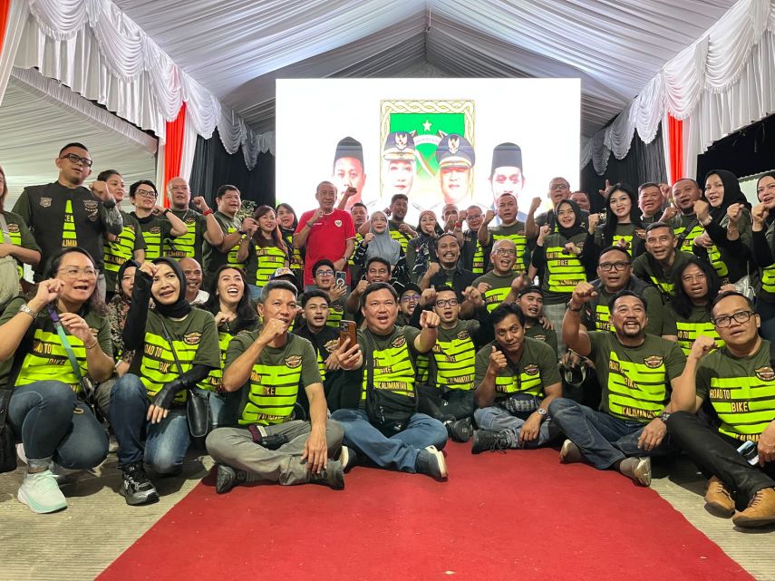 Komunitas Moge Lintasi Berau, Bupati Sri Ajak Ikut Promosikan Wisata Bahari