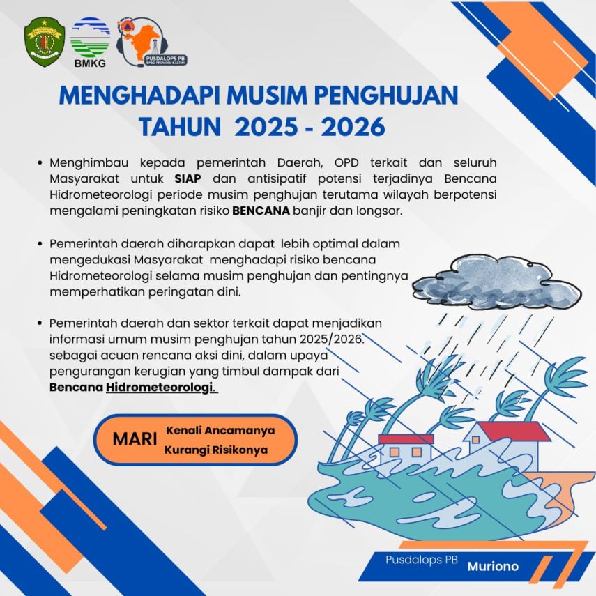 BPBD Bontang Imbau Warga Waspadai Cuaca Ekstrem di Musim Pancaroba