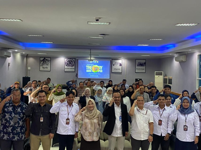 DJPb Kaltim Dorong Mahasiswa Unmul Melek Kebijakan Fiskal Lewat Treasury Goes to Campus