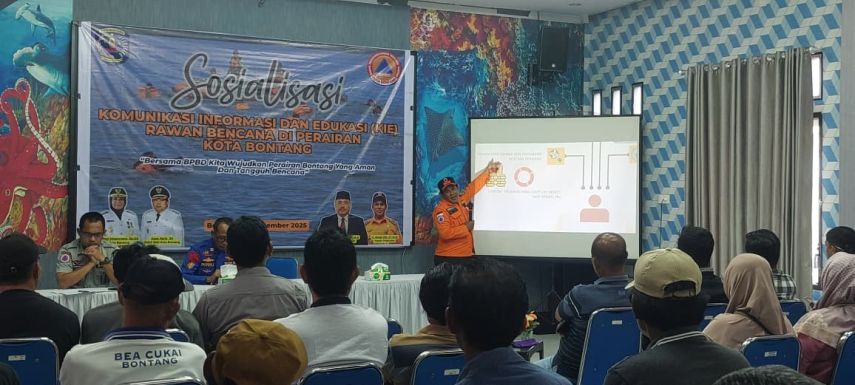 BPBD dan Asosiasi Kapal Wisata Bontang Sepakati Penguatan Aturan Pelampung di Lokasi Wisata