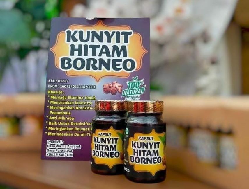 Kapsul Kunyit Hitam dari Purwajaya Raih Juara 1 TTG Unggulan Kukar 2025, Penjualan Meluas hingga Pulau Sumatra