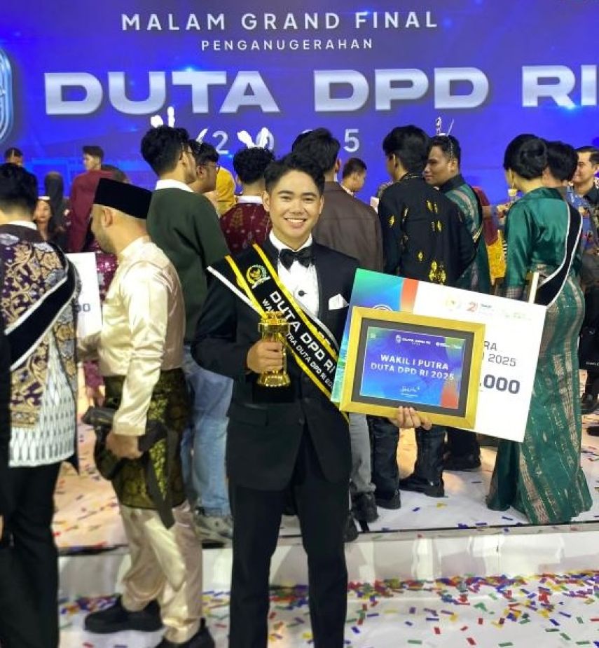 Bawa Suara Kaltim ke Nasional, Pemuda Samarinda Raih Wakil I Duta DPD RI 2025