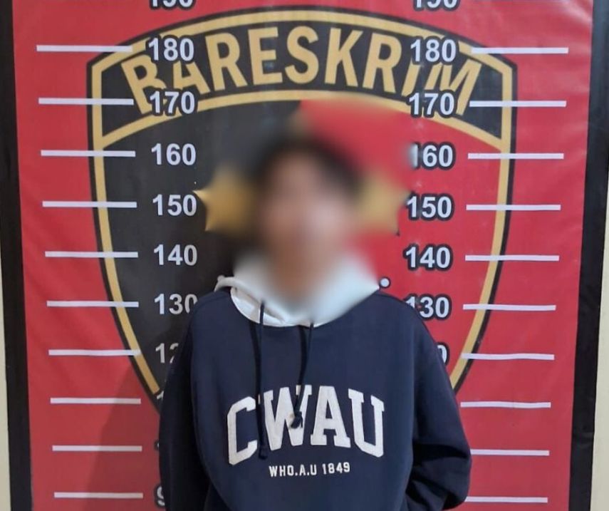 Polsek Sungai Pinang Tangkap Penagih Utang yang Aniaya Warga dengan Pisau Lipat