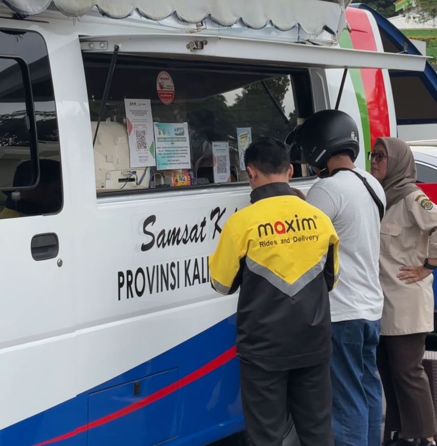 Razia Pajak Digelar di GOR Segiri, 800 Kendaraan Terjaring